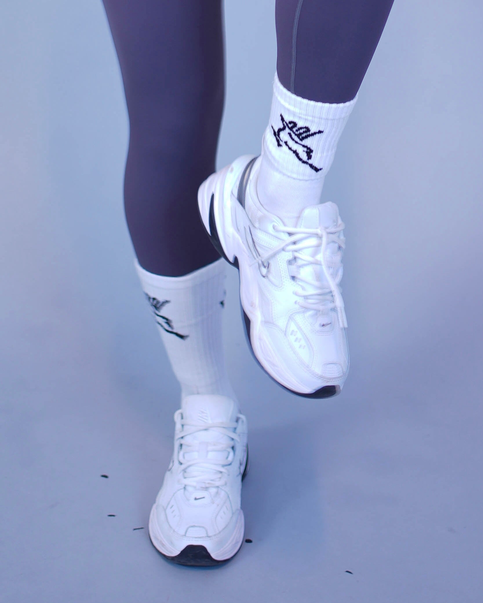 Abuck Steps White 3 Pairs