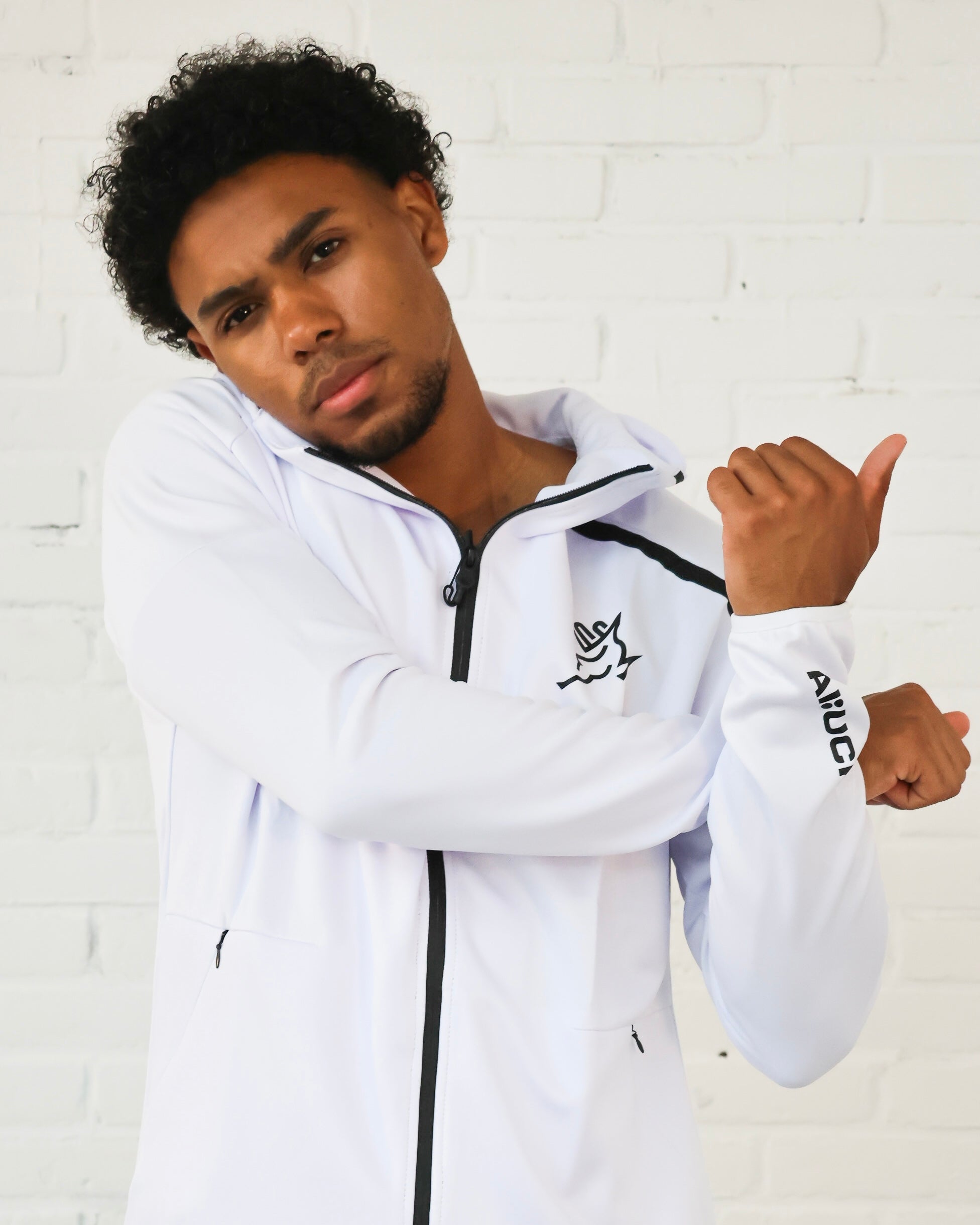 Challenger Tracksuit White