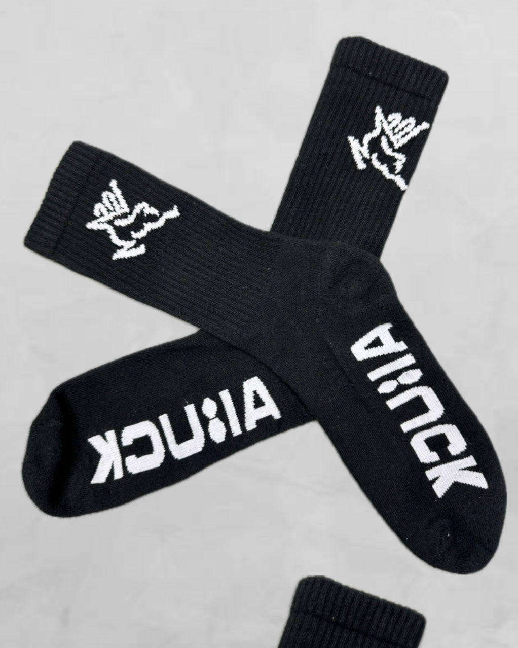 Abuck Steps Black 3 Pairs